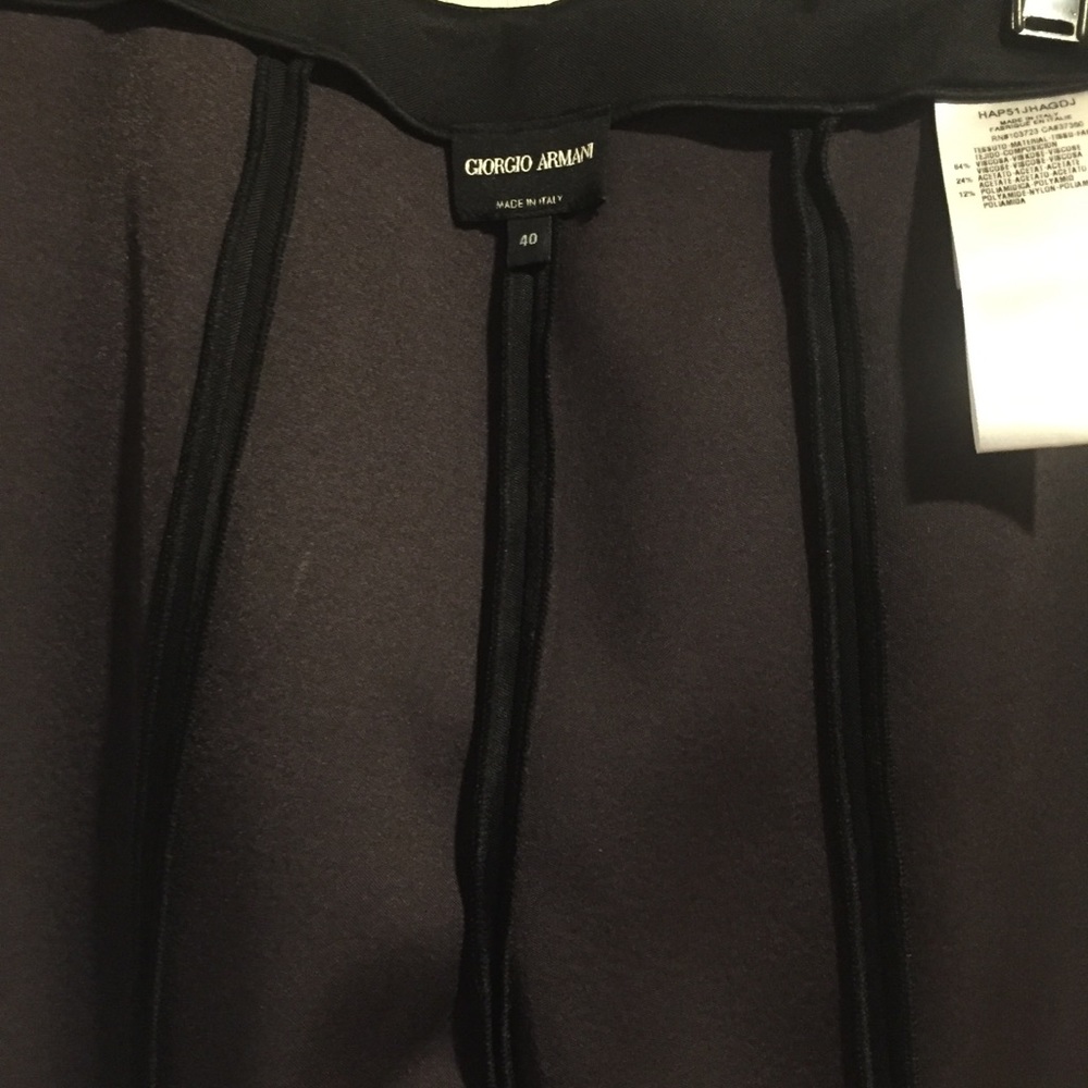 New Giorgio Armani satin pants